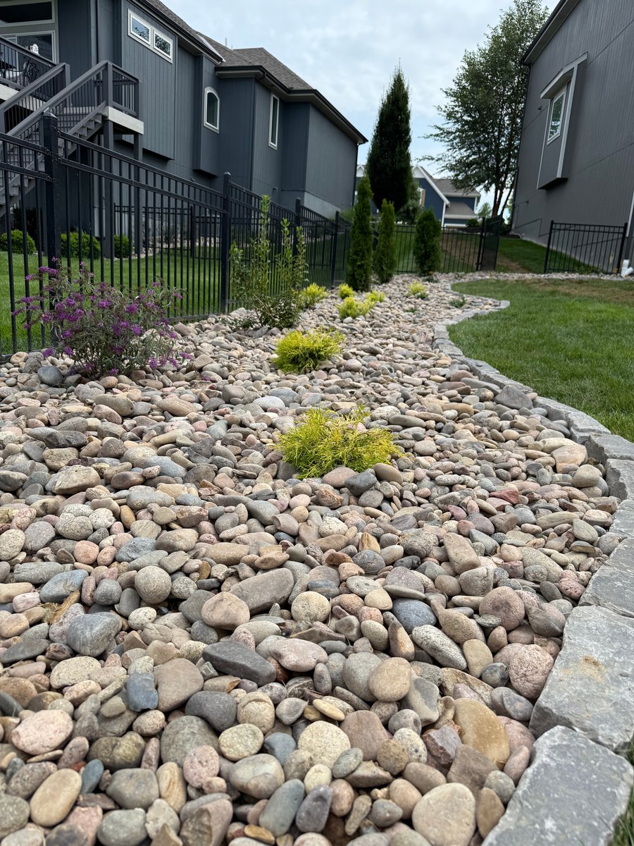 Premium river rock delivered by FlintEdge Stone